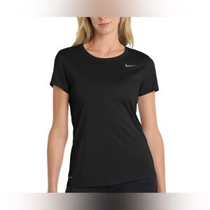 Nike Women's Dry Fit Cotton T-Shirt Black L